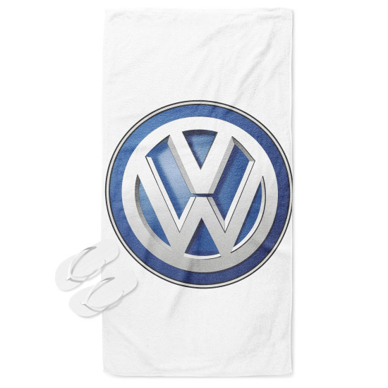 Osuška na pláž 3D - Volkswagen Logo