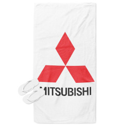 Osuška plážová 3D - Mitsubishi Logo