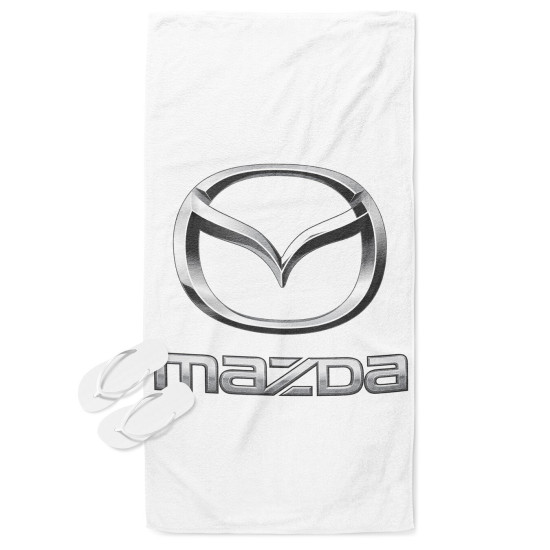 Osuška na pláž 3D - Mazda Logo