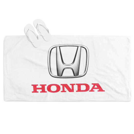 Osuška plážová - Honda Logo