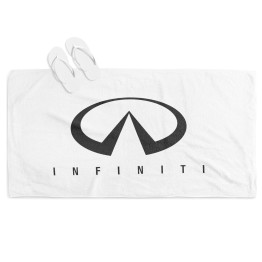 Osuška plážová - Infiniti Logo