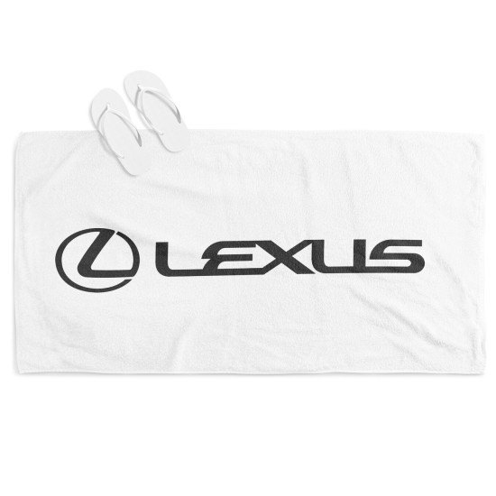 Plážový ručník - Lexus Logo