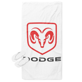 Plážová osuška - Dodge Logo