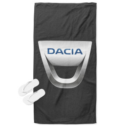 Osuška plážová - Dacia Logo