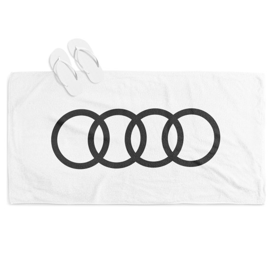 Plážová osuška - Audi Logo
