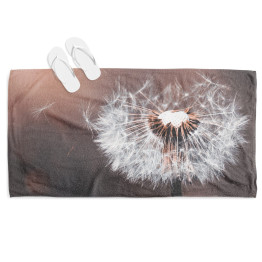 Plážová osuška 3D - Dandelion
