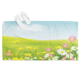 Osuška na pláž 3D - Sunny Lawn