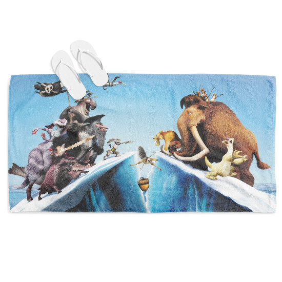Osuška plážová 3D - Ice Age