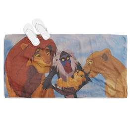 Plážový ručník 3D - Lion King