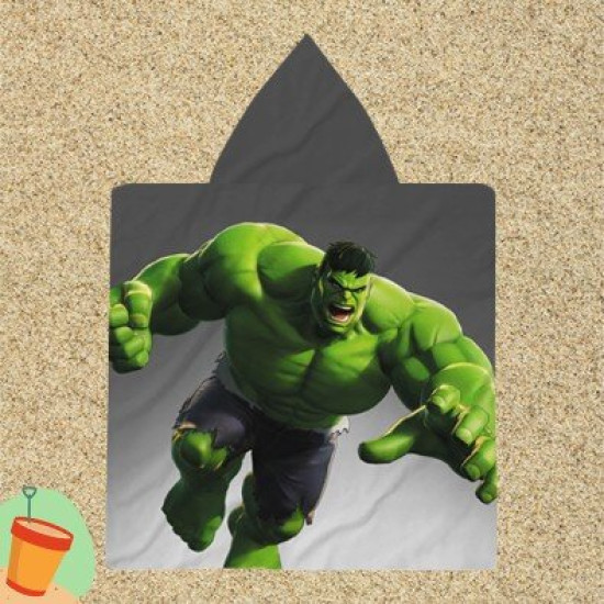 Dětské pončo osuška - Hulk