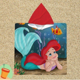 Dětské pončo - The Little Marmaid Ariel