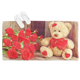 Plážová osuška - Valentine Day Surprise