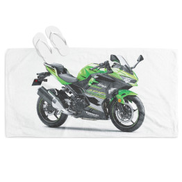 Osuška plážová - Kawasaki Motor Green