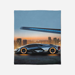 Měkká deka 3D - Lamborghini