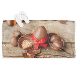 Plážový ručník - Chocolate Eggs