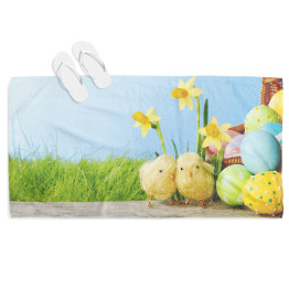 Osuška na pláž - Easter Chicks