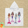 Pončo ručník pro děti - Barbie Mermaids