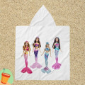 Pončo ručník pro děti - Barbie Mermaids