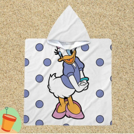 Ponco pro deti - Daisy Duck