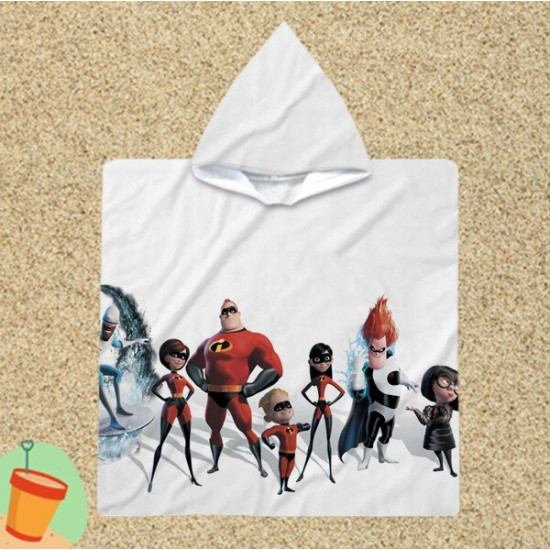 Dětské pončo osuška - The Incredibles