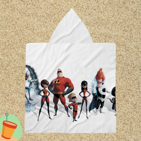 Dětské pončo osuška - The Incredibles