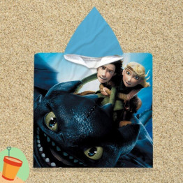 Ručník pončo - How To Train Your Dragon
