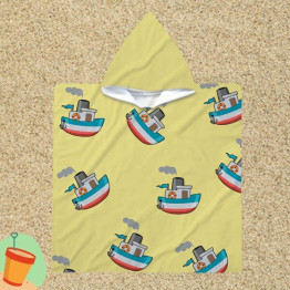 Pončo ručník - Ship