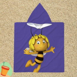 Dětské pončo osuška - Maya The Bee
