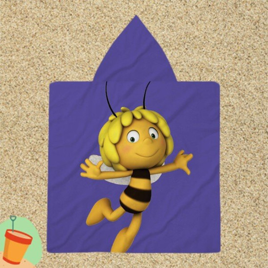 Dětské pončo osuška - Maya The Bee