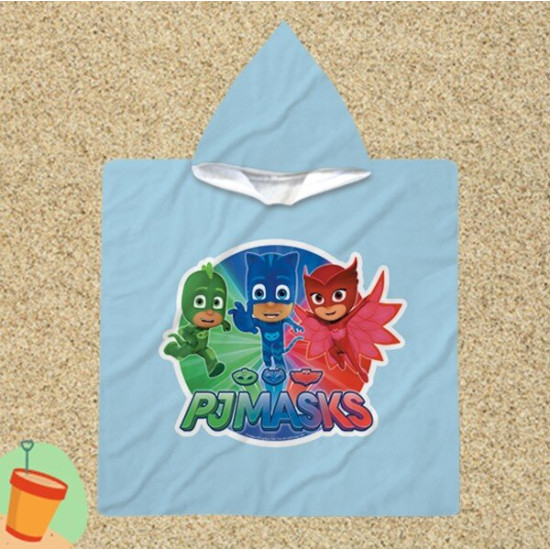 Dětské pončo osuška - PJ Masks