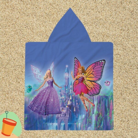 Dětská osuška pončo - Fairy Princesses