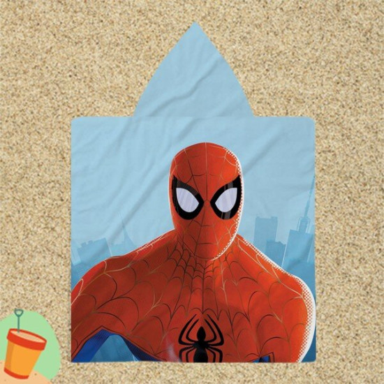 Dětská osuška pončo - Spiderman