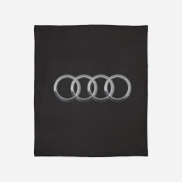 Luxusní deka - Audi Logo Black