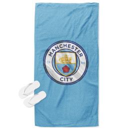 Osuška plážová - Manchester city logo