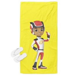 Plážová osuška 3D - Blaze boy