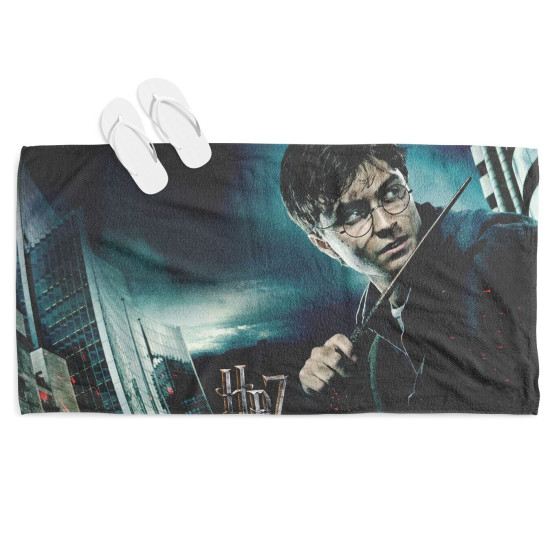 Osuška na pláž 3D - Harry Potter Spell