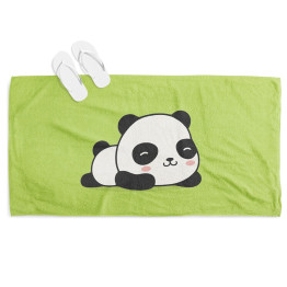Plážová osuška 3D - Sweet Panda