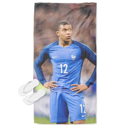 Plážový ručník - Kylian Mbappe
