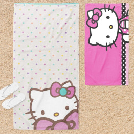 Plážová osuška - Hello Kitty