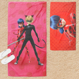 Osuška na pláž - Ladybug