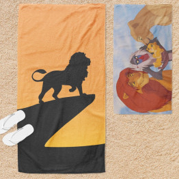 Plážová osuška - Lion King