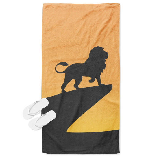 Plážová osuška - Lion King