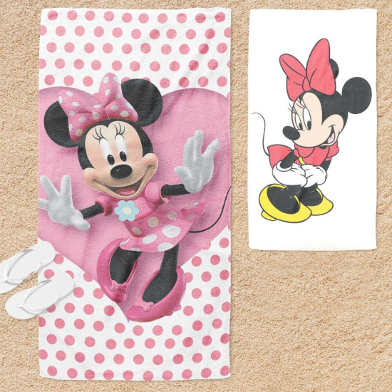 Plážový ručník - Minnie Mouse