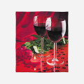 Dárková sada deka + 2 polštáře - Red Wine