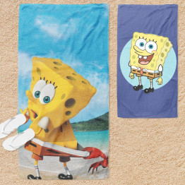 Osuška na pláž - Sponge Bob