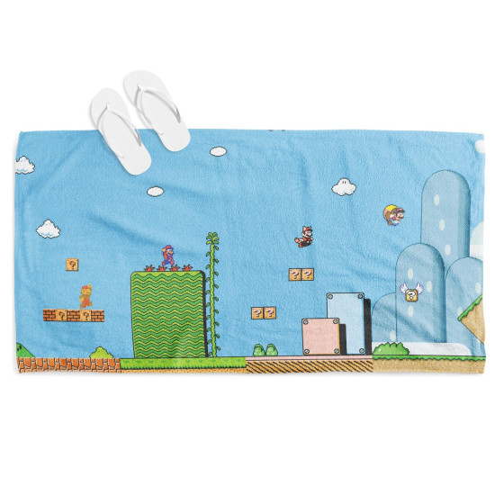 Osuška na pláž - Super Mario