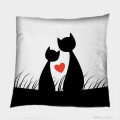 Dárková sada deka + 2 polštáře - Cats Love