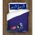 ДА НЕ СЕ ПУСКА ИЛИ ПРЕВЕЖДА Памучен спален комплект - Finding Dory - Търсенето на Дори - 100% Памук