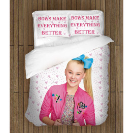 ДА НЕ СЕ ПУСКА ИЛИ ПРЕВЕЖДА Памучно спално бельо Джоджо Сива - Jojo Siwa - 100% Памук