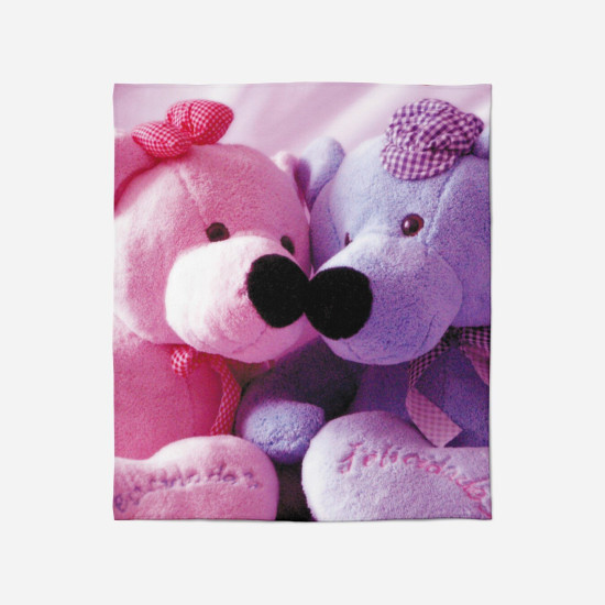 Dárková sada deka + 2 polštáře - Teddy Bears